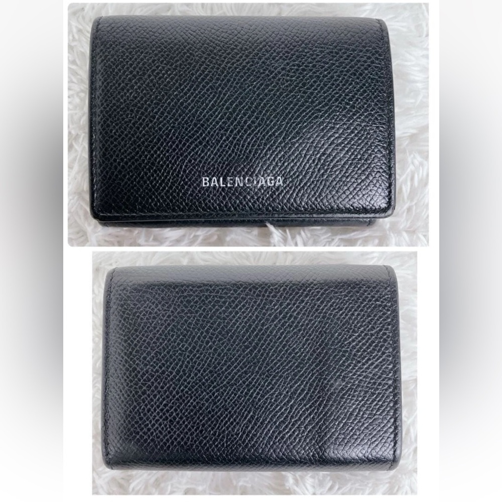 Balenciaga Black Leather Wallet - Picture 2 of 10